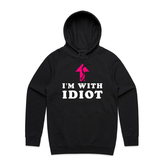 I'm With Idiot Hoodie